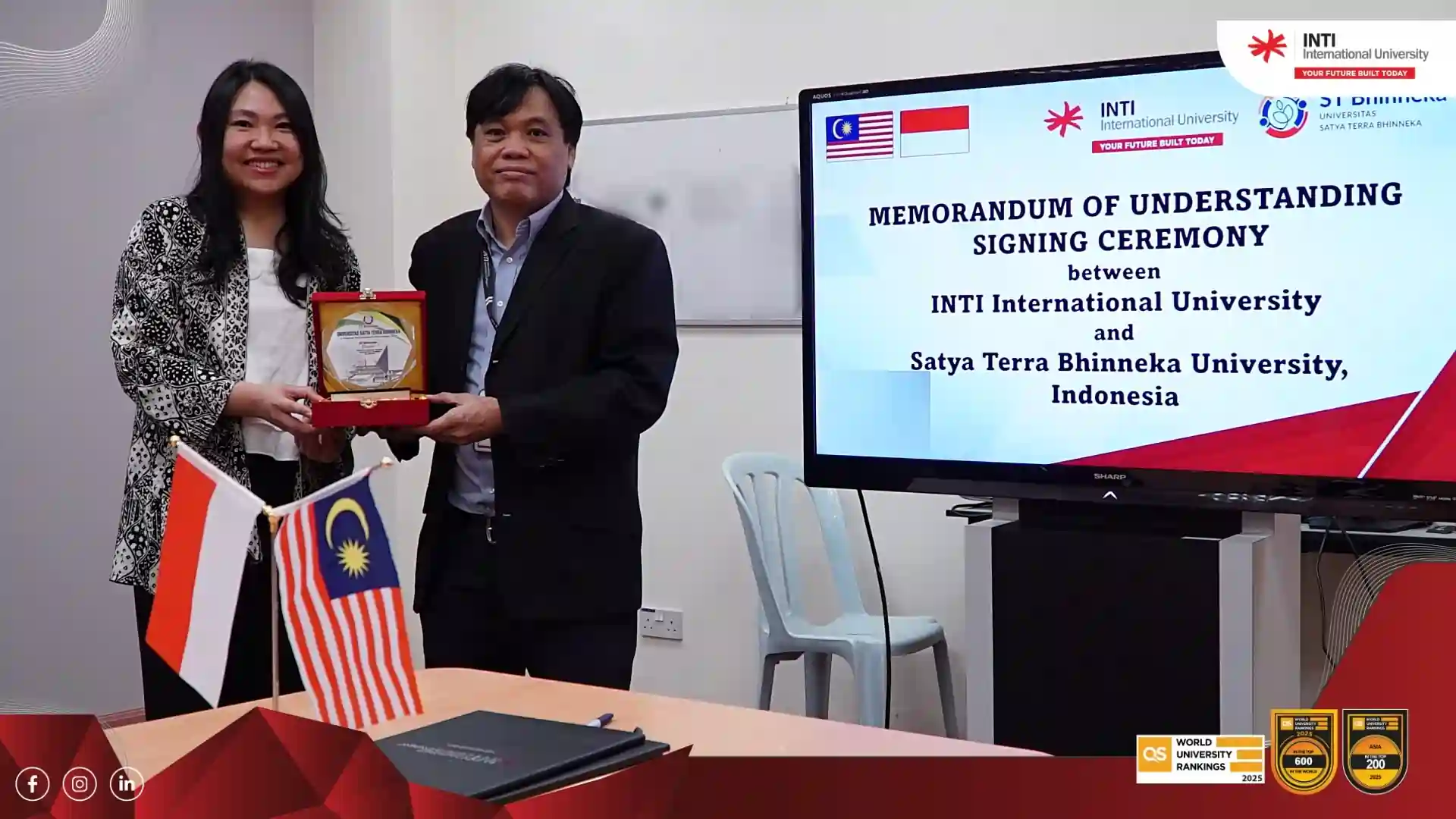 Rector of Universitas Satya Terra Bhinneka, Indonesia_MOU_1