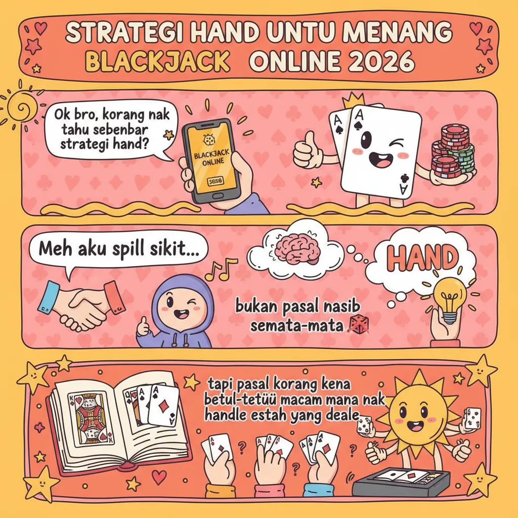 Strategi Hand untuk Menang Blackjack Online 2026