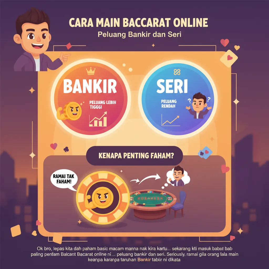 Cara Main Baccarat Online: Peluang Bankir dan Seri