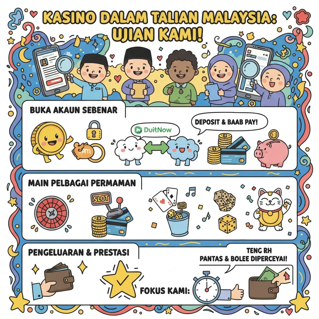 Kriteria Pemilihan dan Penilaian Kasino Dalam Talian untuk Pemain Malaysia